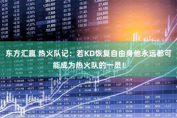东方汇赢 热火队记：若KD恢复自由身他永远都可能成为热火队的一员！