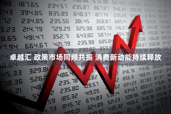 卓越汇 政策市场同频共振 消费新动能持续释放