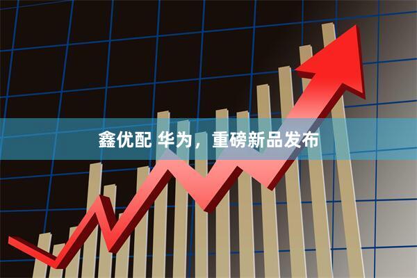鑫优配 华为，重磅新品发布