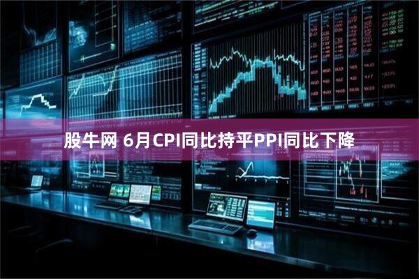 股牛网 6月CPI同比持平PPI同比下降